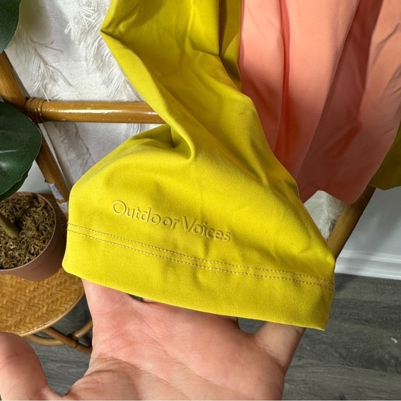 Outdoor Voices One Shoulder Colorblock Dress sz XS - Picture 3 of 4